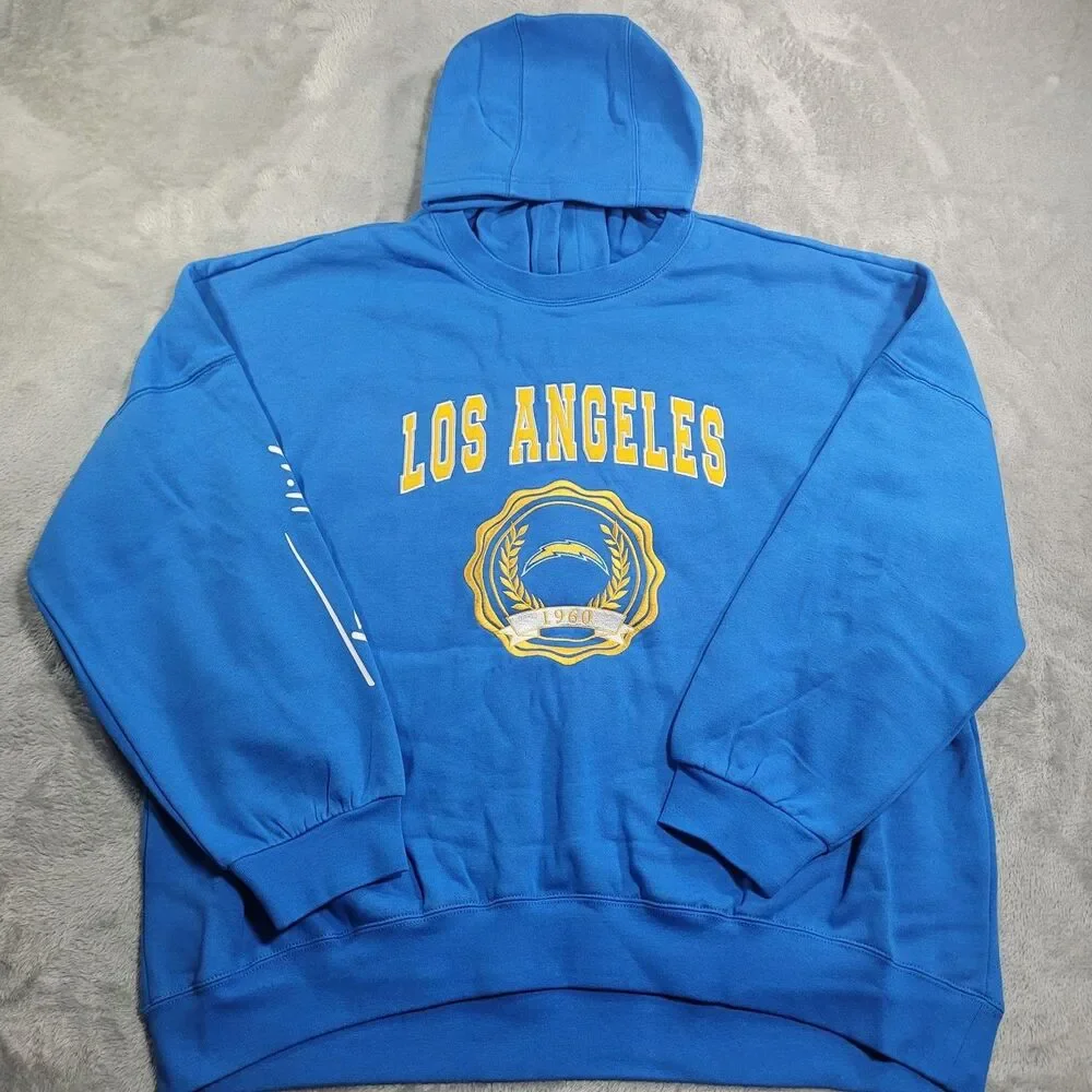 Los Angeles Chargers Sweatshirt Womens XL NFL Football Tommy Hilfiger Hoodie